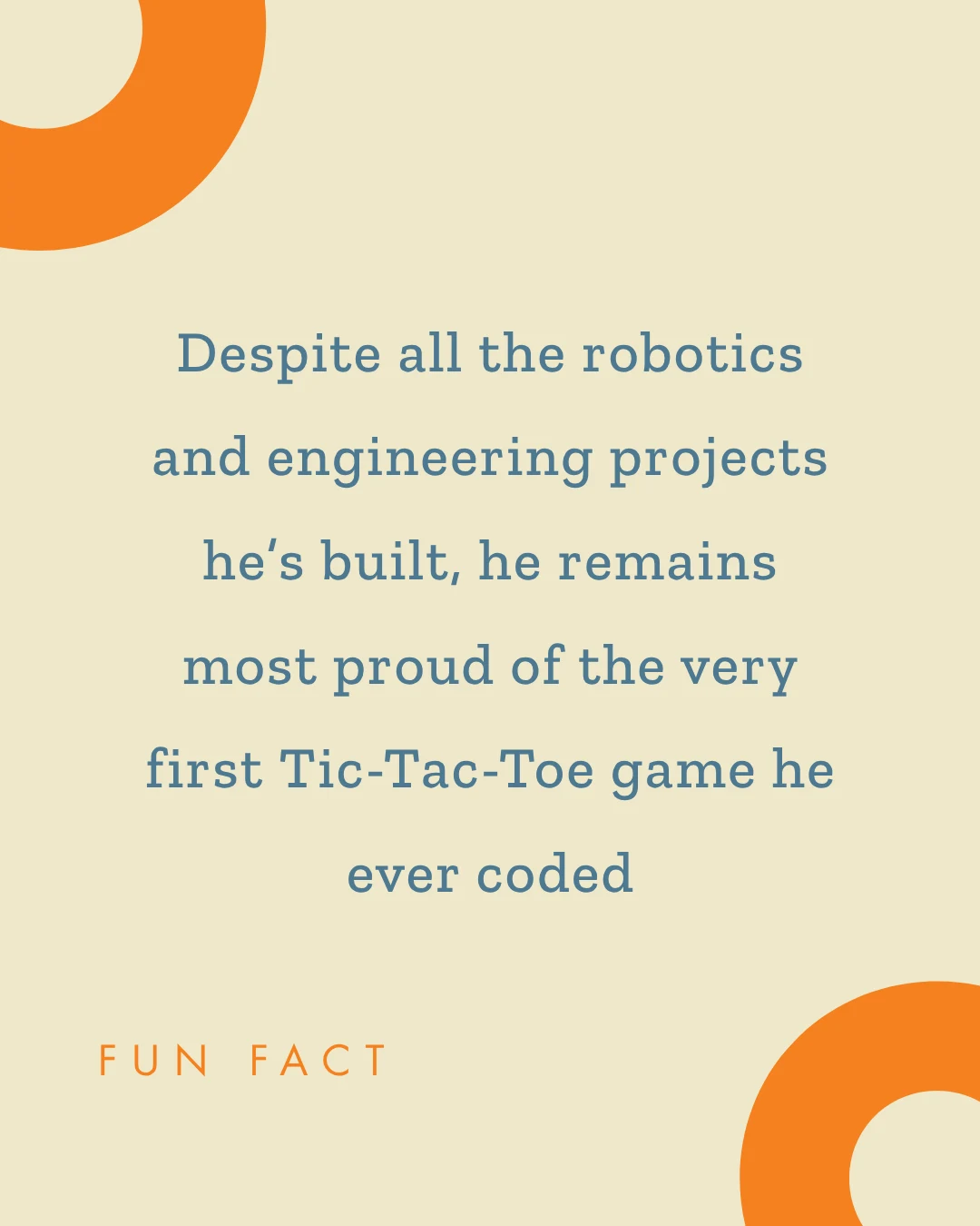 Harshavardhan Reddy Manne — original quote or fun fact slide